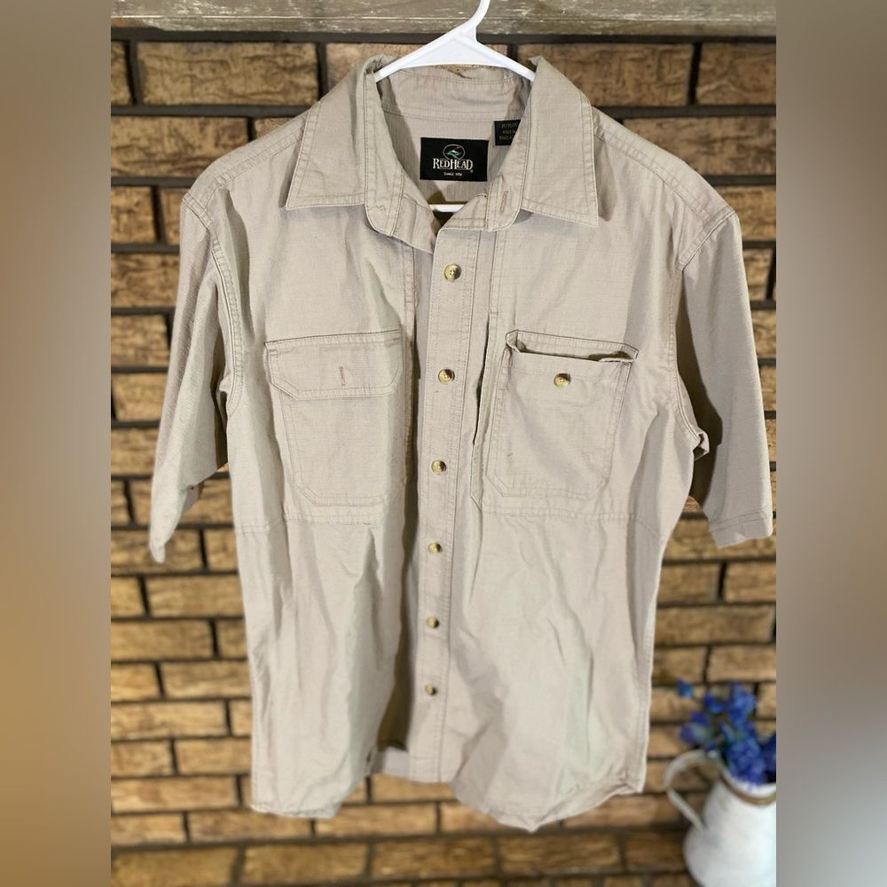 3‎ redhead button ups